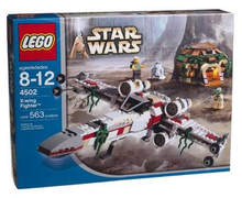 4502 X-wing Fighter (Dagobah), Blue box