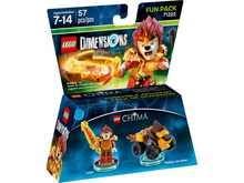 71222 Fun Pack - Legends of Chima (Laval and Mighty Lion Rider) PRE-OWNED CERTIFIED