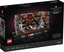 75339 Death Star Trash Compactor Diorama PRE-OWNED CERTIFIED