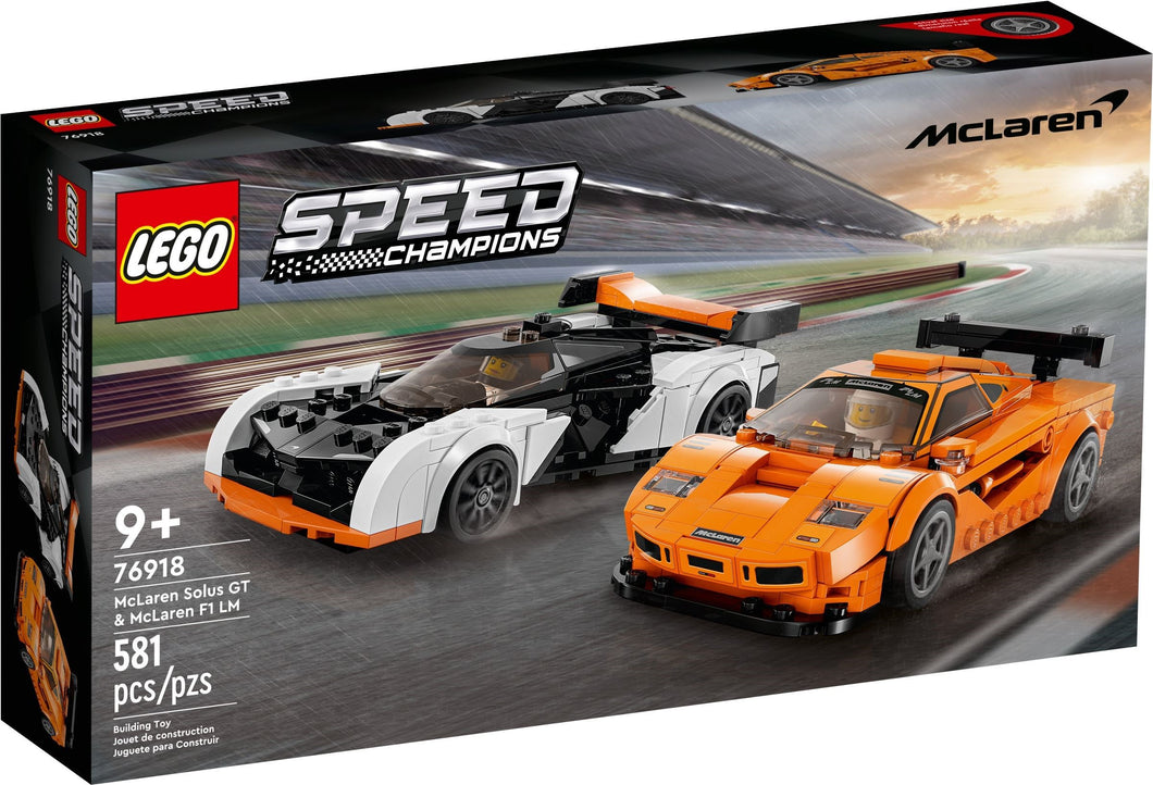 76918 LEGO McLaren Solus GT & McLaren F1 LM