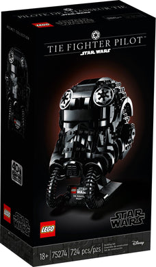 75274 TIE Fighter Pilot Helmet CERTIFIED PRE-OWNED