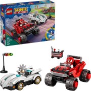 77118 Silver's Car vs. Knuckles' Monster Truck