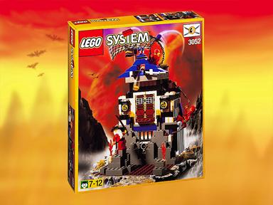 3052 Ninja Fire Fortress PRE-OWNED CERTIFIED