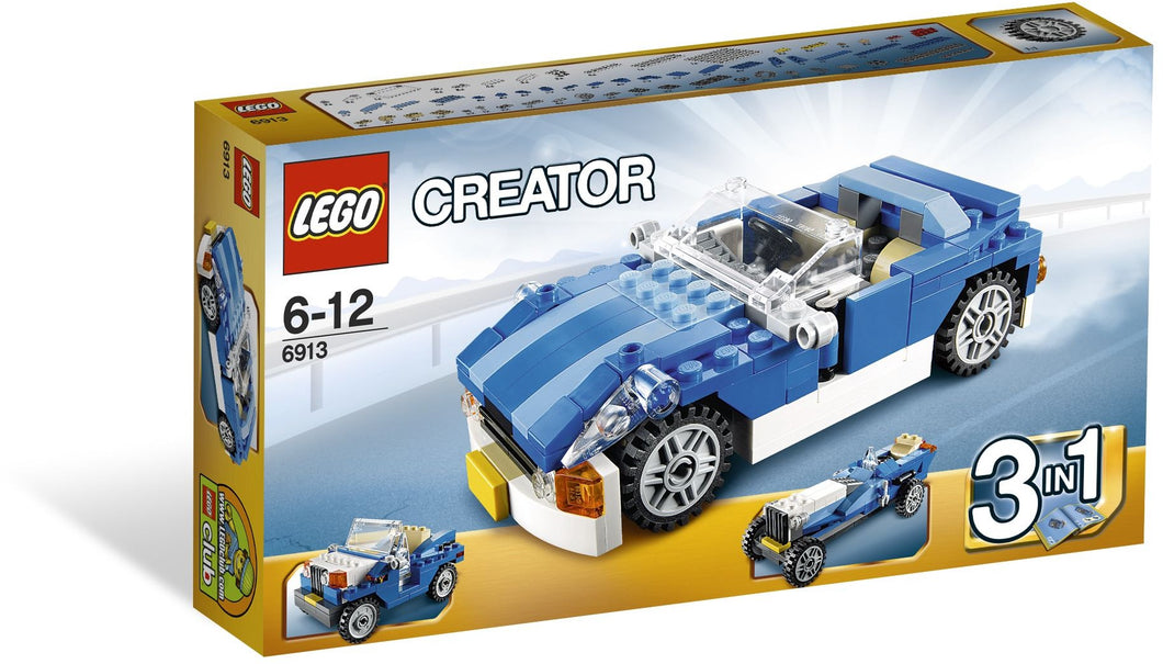 6913 LEGO Blue Roadster