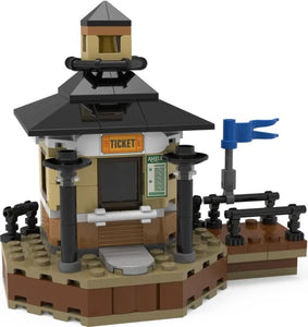 5009157 LEGO Amelia Ticket Booth OPEN BOX NEW