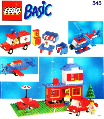 545 LEGO Basic Building Set, 5+ PRE-OWNED CERTIFIED