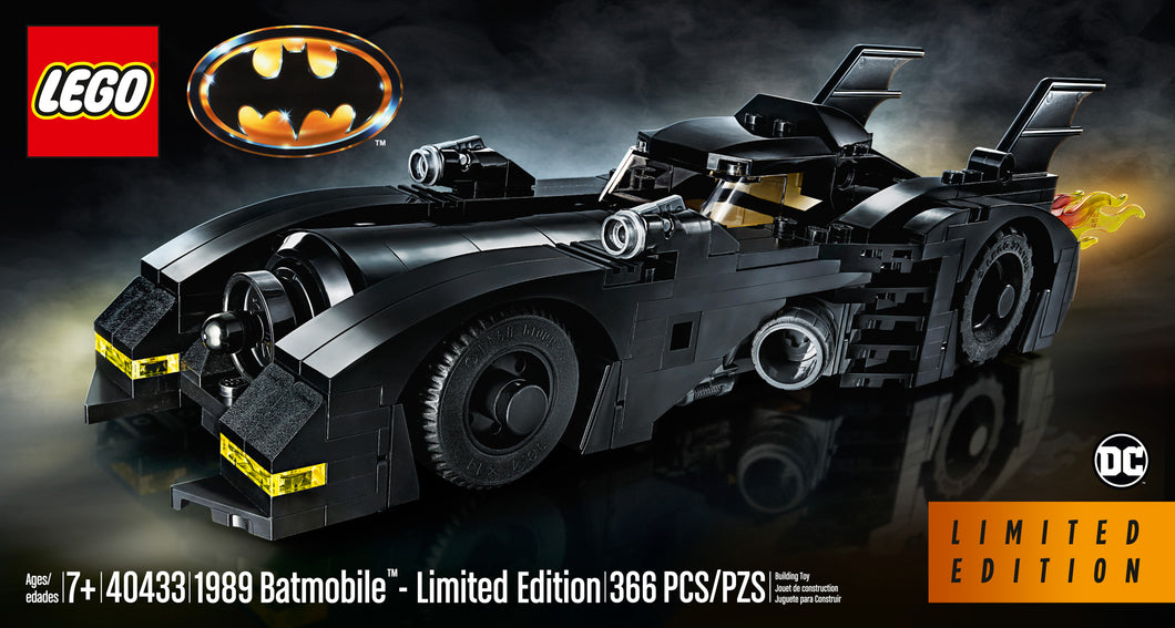 40433 1989 Batmobile - Limited Edition PRE-OWNED CERTIFIED