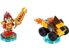 71222 Fun Pack - Legends of Chima (Laval and Mighty Lion Rider) PRE-OWNED CERTIFIED
