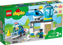 10959 Police Station & Helicopter PRE-OWNED CERTIFIED