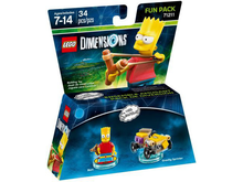 71211 Bart Simpson Fun Pack PRE-OWNED CERTIFIED