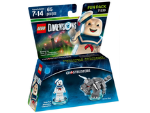 71233 Fun Pack - Ghostbusters (Stay Puft Bibendum Chamallow and Terror Dog) PRE-OWNED CERTIFIED