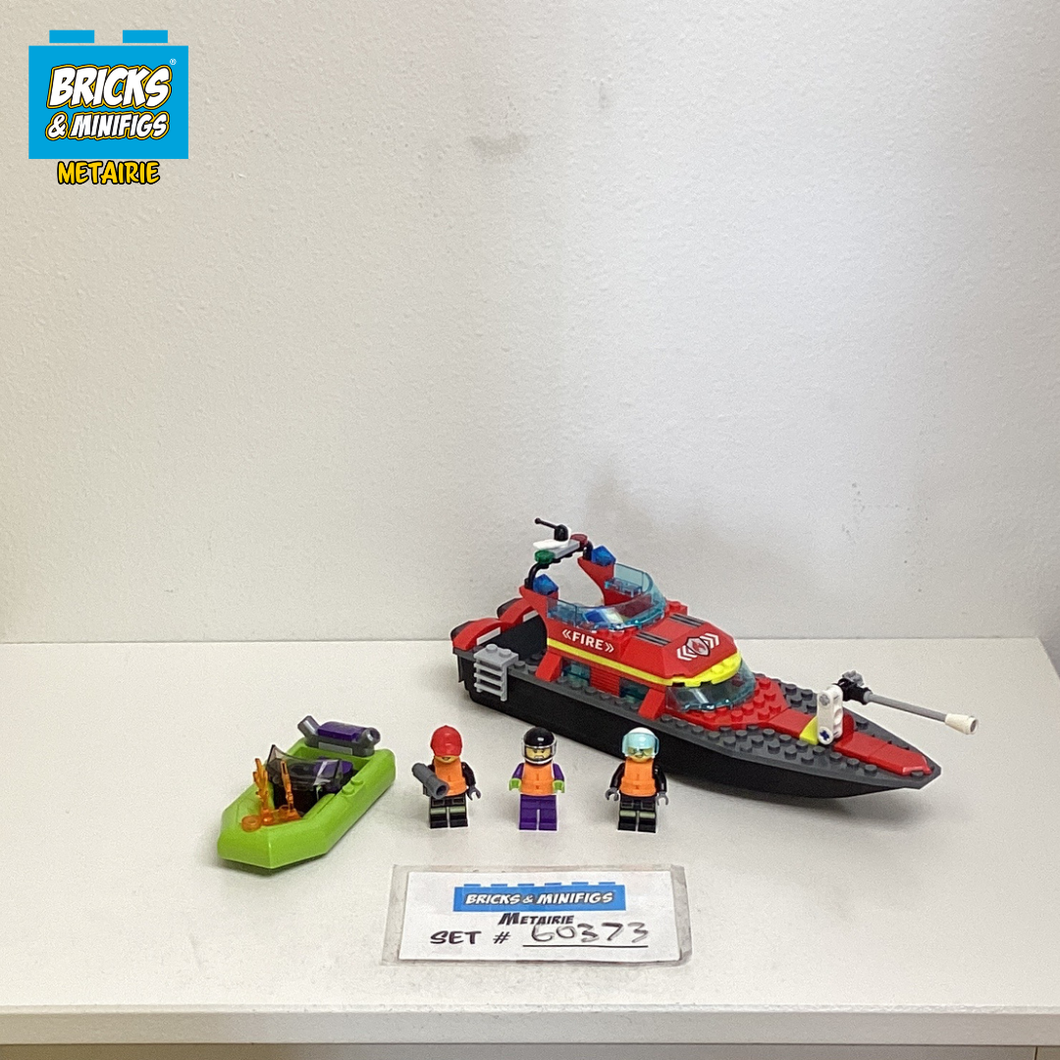 60373 Fire Rescue Boat (U)