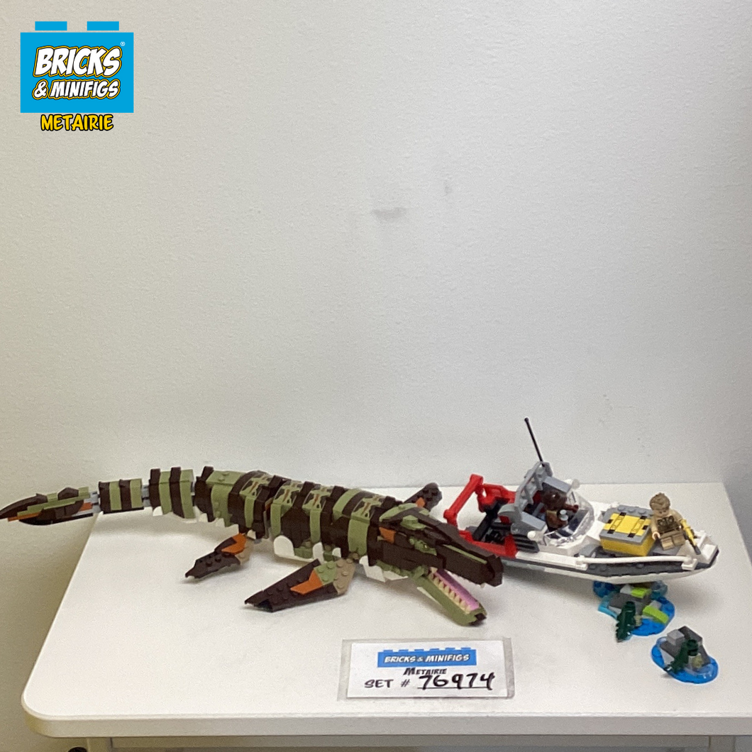 76974 Brick-Built Mosasaurus Boat Mission (U)
