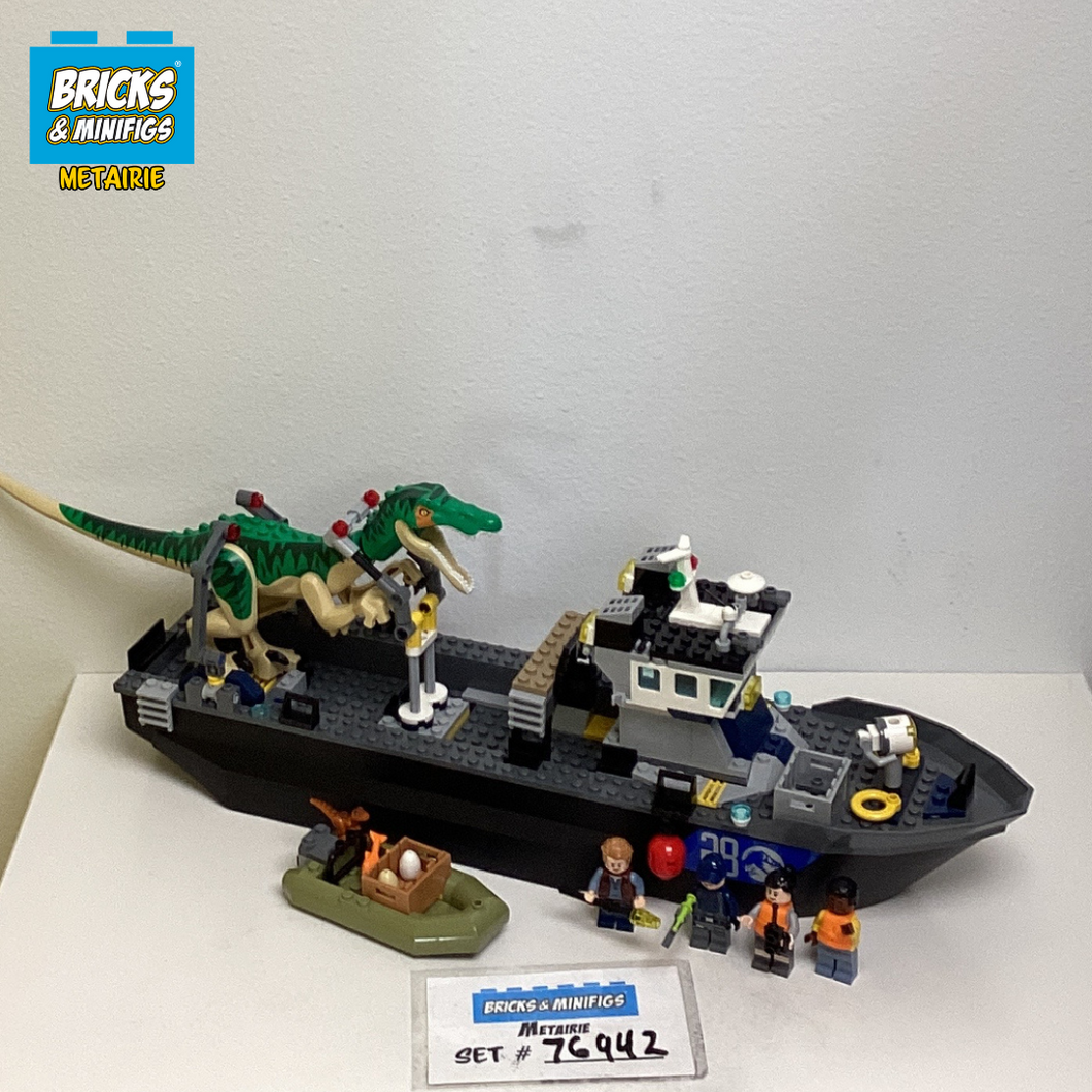 76942 Baryonyx Dinosaur Boat Escape (U)