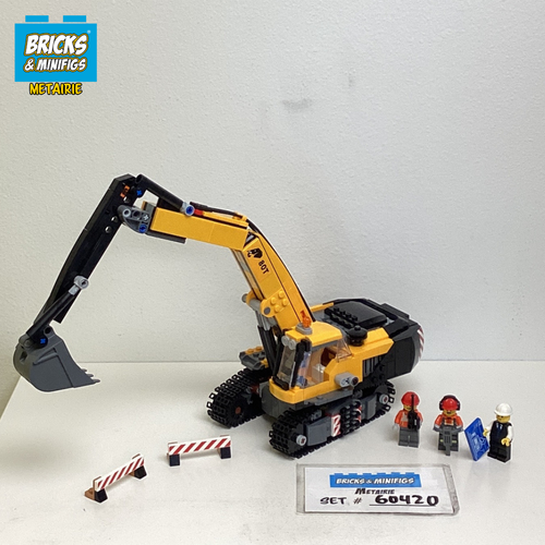 60385 Construction Digger (U) – Bricks & Minifigs Metairie