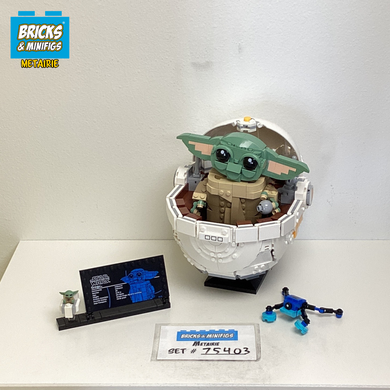 75403 Grogu with Hover Pram (U)