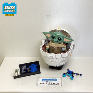 75403 Grogu with Hover Pram (U)