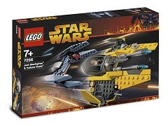 7256 LEGO Jedi Starfighter & Vulture Droid PRE-OWNED CERTIFIED