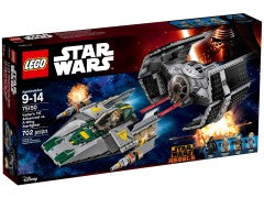 75150 LEGO Vader's TIE Advanced vs. A-Wing Starfighter